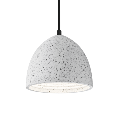 Dome浅灰色圆顶水泥吊灯3D模型（OBJ,FBX,MAX）