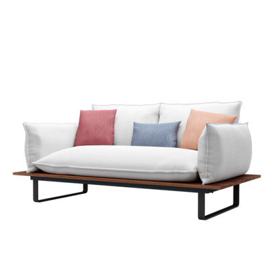 Meranti米色布艺沙发3D模型（OBJ,FBX,MAX）