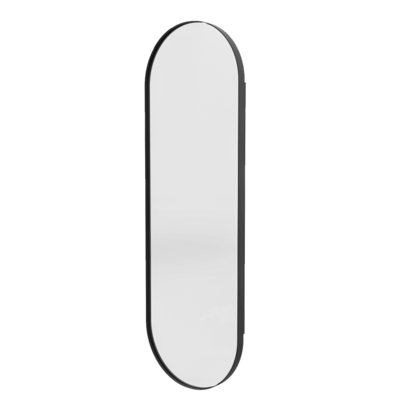 Iron胶囊形黑色金属边框全身镜3D模型（OBJ,FBX,MAX）