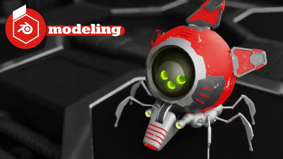 昆虫机器人3D模型下载（blend）