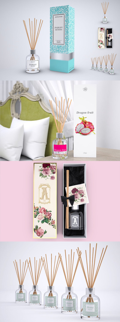 香水分散瓶玻璃样机 (PSD)