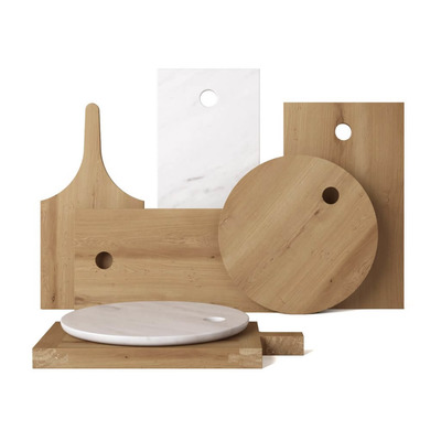 E15大理石和实木砧板3D模型（OBJ,FBX,MAX）