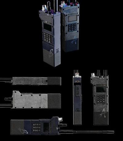 旧军用无线通讯机3D模型（OBJ,FBX,MAX）