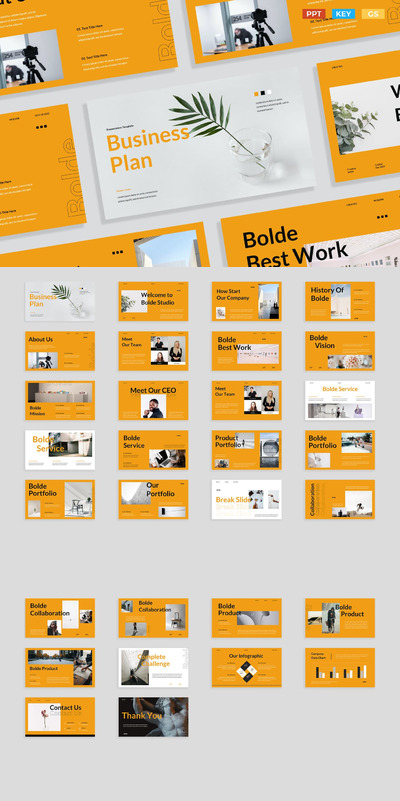 高品质的时尚高端清新多用途的powerpoint幻灯片演示模板（pptx）