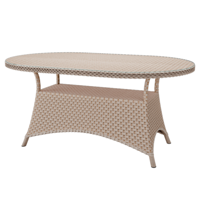 Osmo radius椭圆形藤编桌子3D模型（OBJ,FBX,MAX）