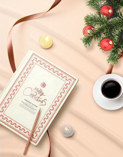 冬季圣诞祝福主题海报设计模板 (psd)