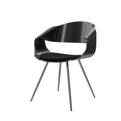 Chantal扶手椅3D模型（OBJ,FBX,MAX）