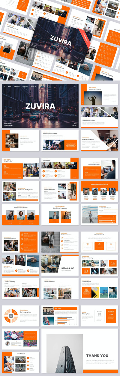 时尚高端简约好用的多用途powerpoint幻灯片演示模板（pptx）