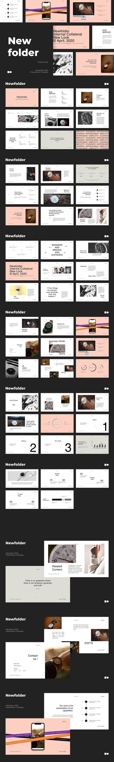 简约高端时尚多用途的简约优雅powerpoint幻灯片演示模板（pptx&keynote）