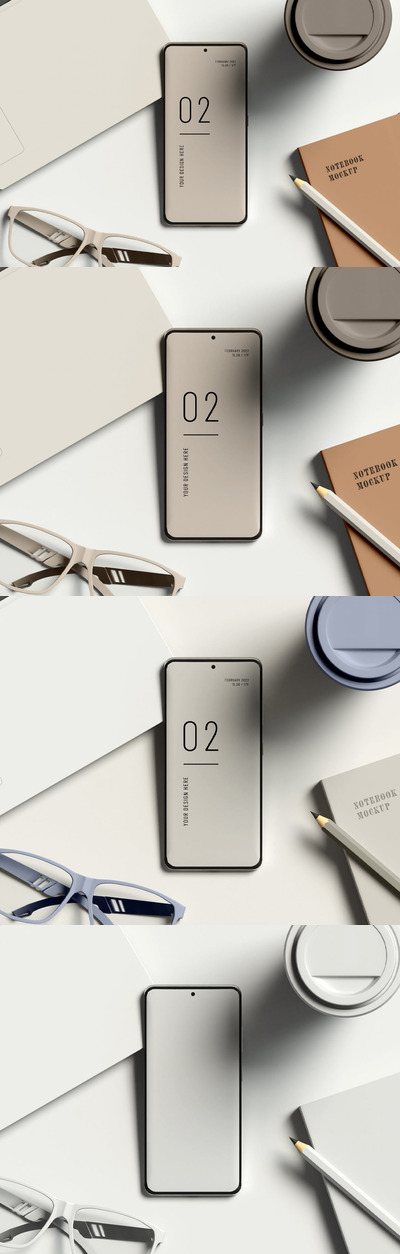 智能手机与笔记本模型 (PSD)