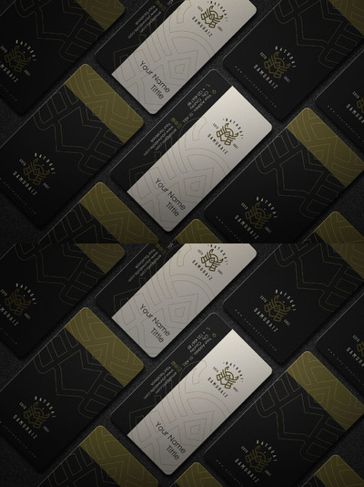 极简现代logo名片样机(PSD)