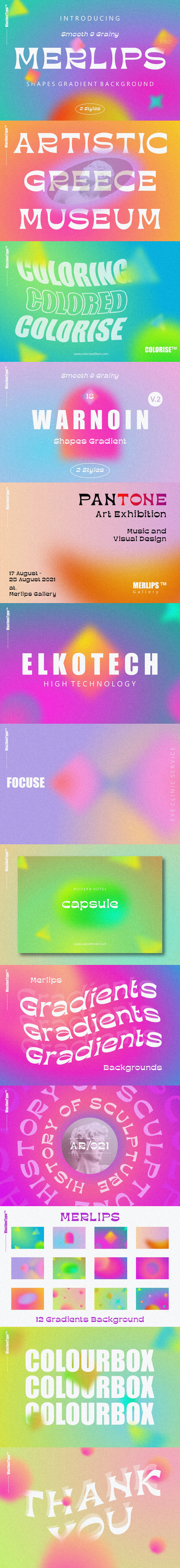 孟菲斯渐变背景 (JPG,PNG)