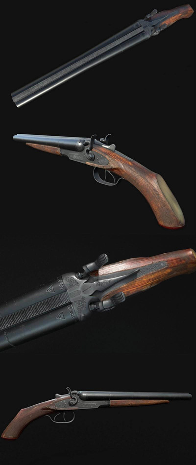 TOZ-63苏联猎枪3D模型（OBJ,FBX,MAX）