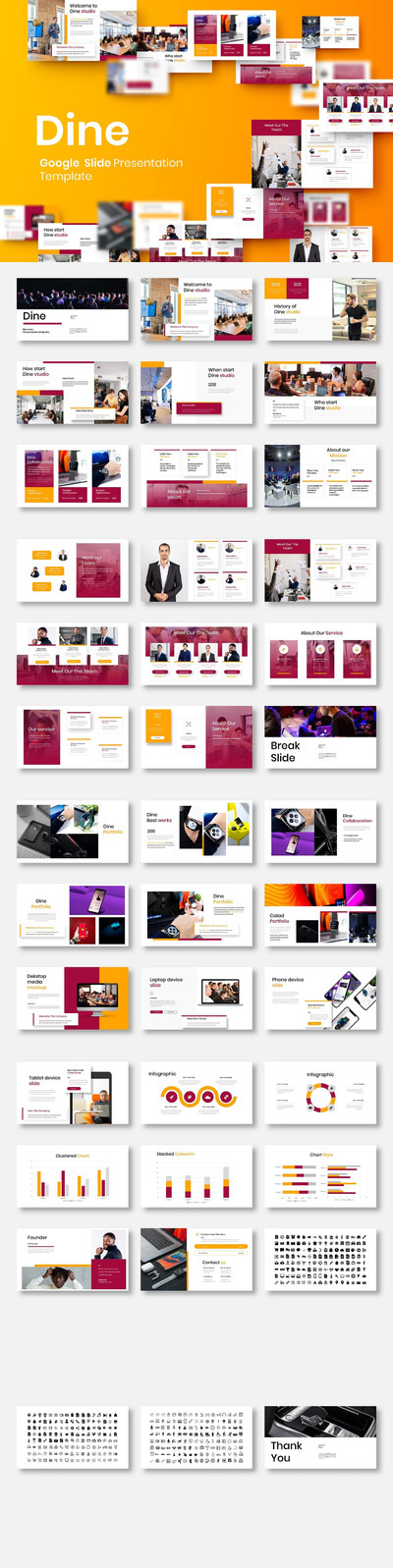 时尚清新简约高端用途的商务商业powerpoint幻灯片演示模板（pptx）