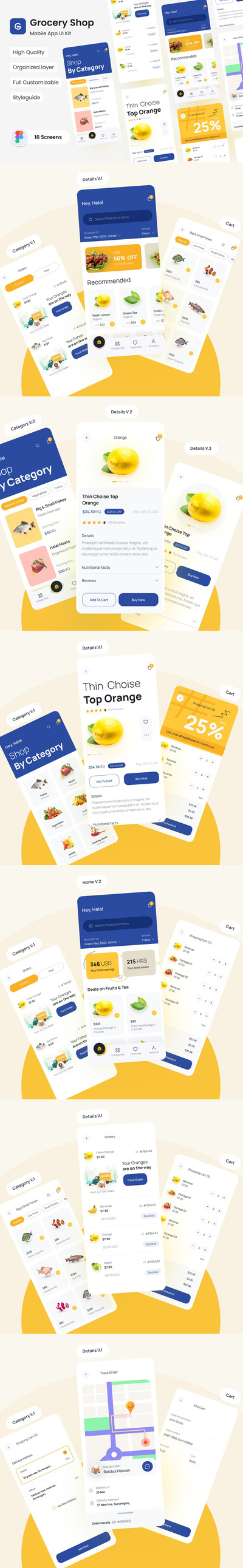 杂货电商APP UI KIT (FIG)