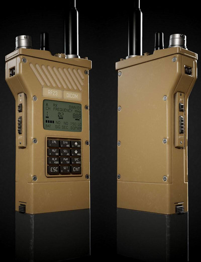 DICOM RF23 无线电3D模型（OBJ,FBX,MAX）