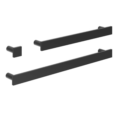 Rexa Design黑石毛巾架和挂钩3D模型（OBJ,FBX,MAX）