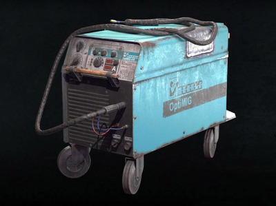 OptiWIG 450W焊接机3D模型（OBJ,FBX,MAX）