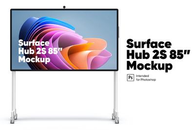 surface hub 2 S屏幕样机 (PSD)