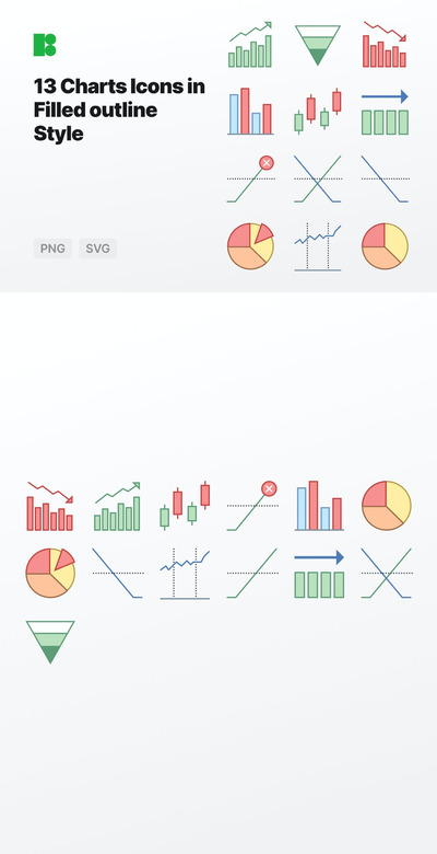 图表图标图像 (SVG,PNG)