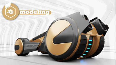 Blender概念车建模教程+工程模型源文件免费下载