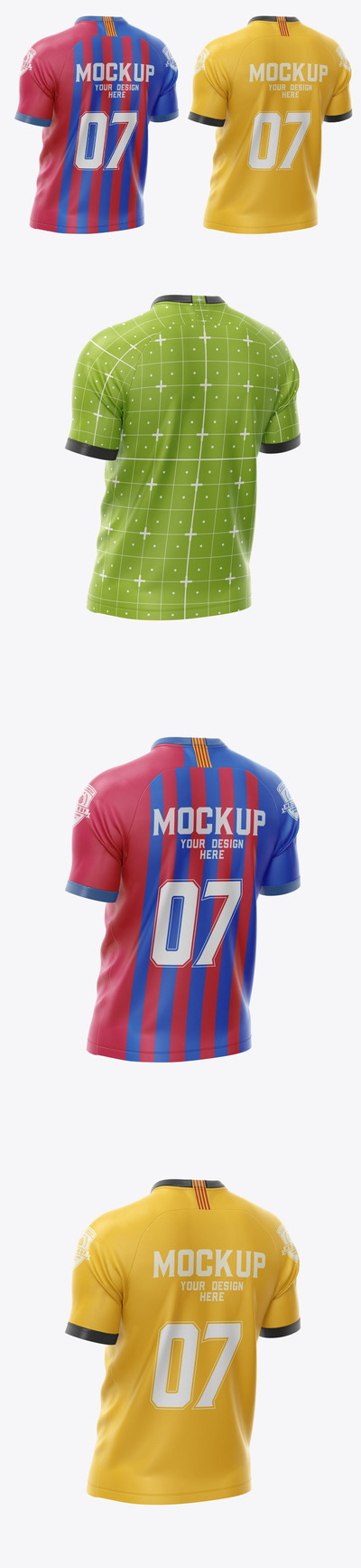 男士运动t恤模型(PSD)