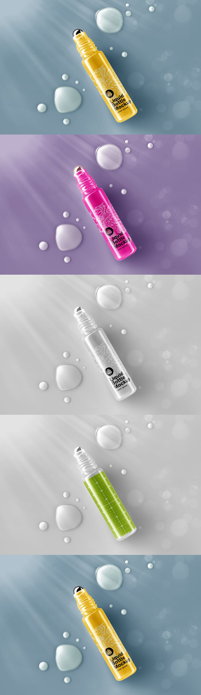 滚珠液体护肤品样机(PNG)