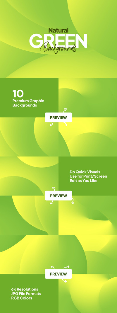 时尚高端清新简约的高品质天然绿色渐变背景底纹纹理集合