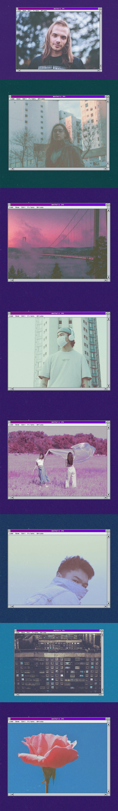 时尚高端复古风格的photoshop动作预设-PSD