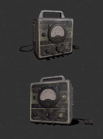 旧测量设备3D模型（OBJ,FBX,MAX）