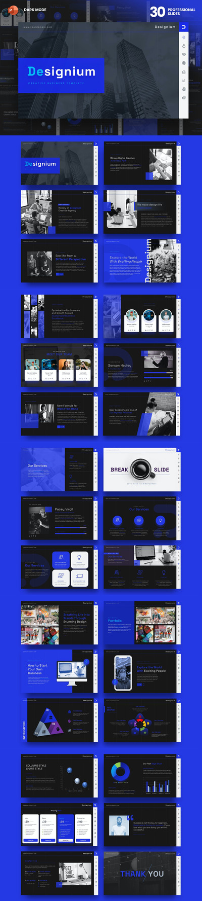 简洁专业设计PPT模板(PPT)