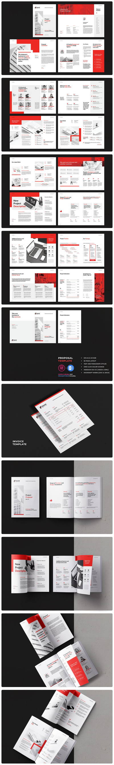 高品质的时尚高端专业的项目计划书品牌手册楼书杂志书籍装帧宣传册画册设计模板