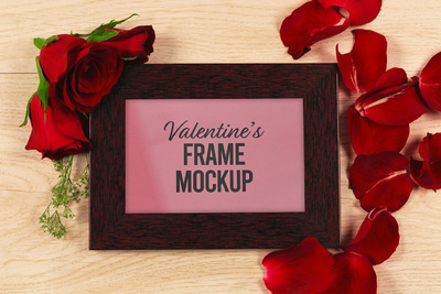 情人节框架模型样机