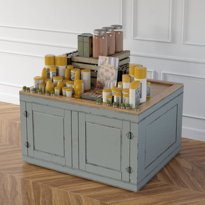 蜡烛货架3D模型（OBJ,FBX,MAX）