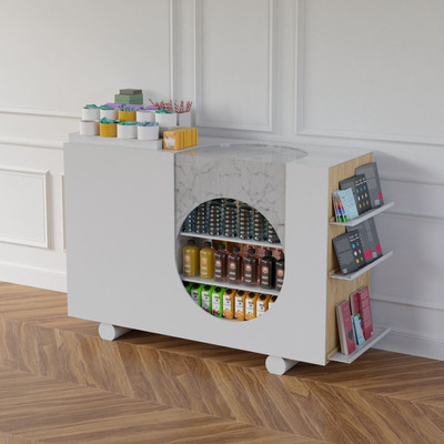 包含瓶装果汁书籍糖果在类的超市商店货架3D模型（OBJ,FBX,MAX）