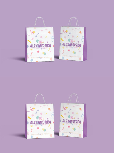 购物袋模型 (PSD)