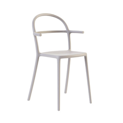 Kartell Generic C米色塑料椅子3D模型（OBJ,FBX,MAX）