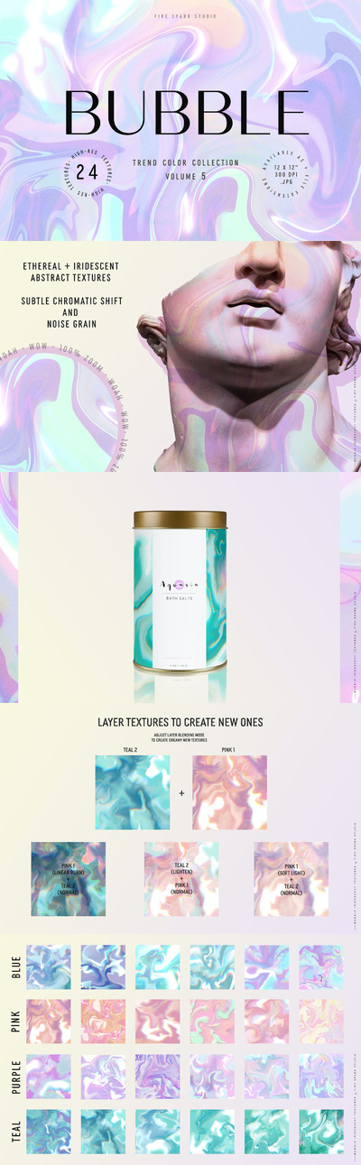 高端时尚抽象绚丽渐变背景底纹纹理集合