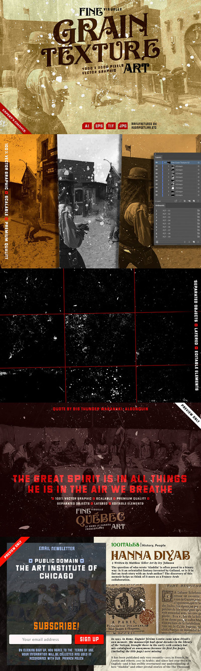 复古胶片颗粒纹理背景集合 (ai,eps)