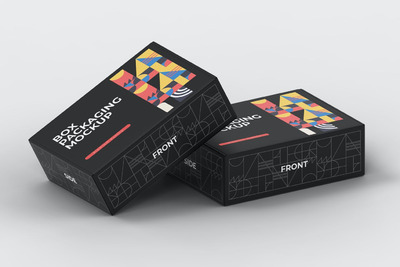 产品盒子样机 (PSD)