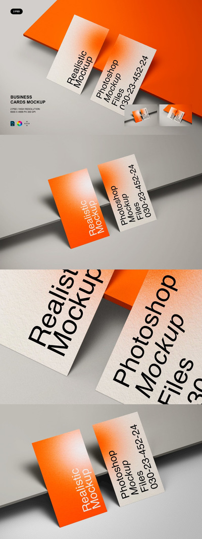 商务名片产品样机（PSD)