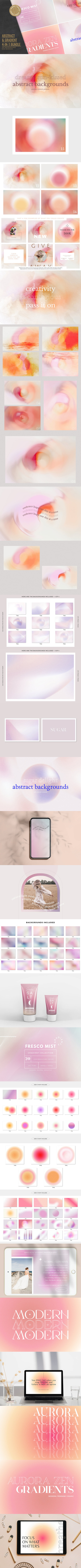 现代抽象渐变纹理背景素材[3.22GB/jpg,png]