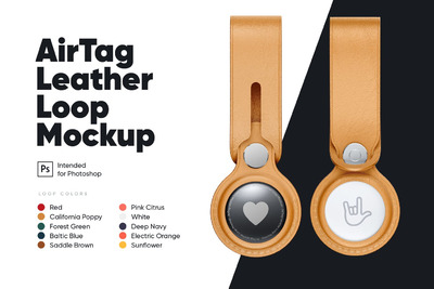 高端皮革耳机产品样机 (PSD)