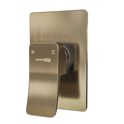 Exter 1651黄铜色淋浴水龙头开关3D模型（OBJ,FBX,MAX）