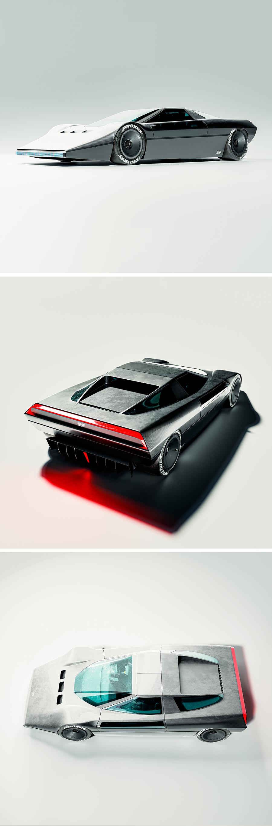 Dome Zero Raijin 2035  科幻风格汽车3D模型下载（FBX,OBJ,MAX）