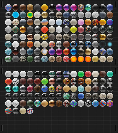 Blender代码实现的实时材质下载(blend)