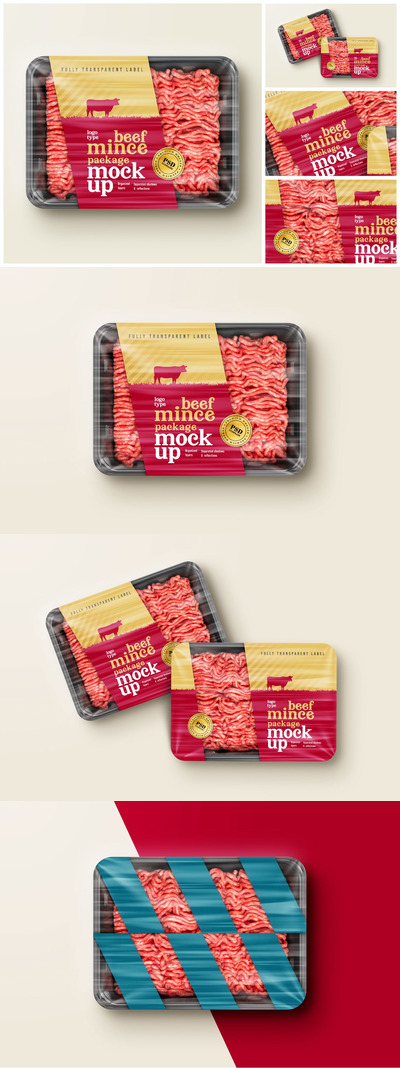 生鲜肉类包装样机(PSD)