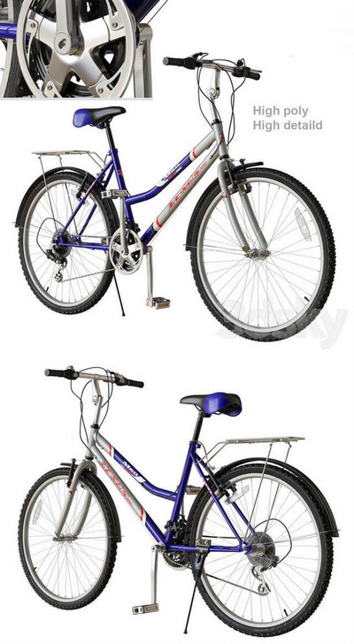 Lexus m60自行车3D模型（OBJ,MAX）