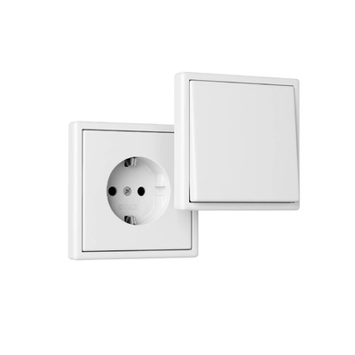 Jung LS 990开关和插座3D模型（OBJ,FBX,MAX）