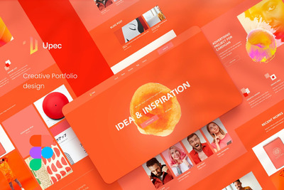 Upec - 个人信息网站模板(FIG)